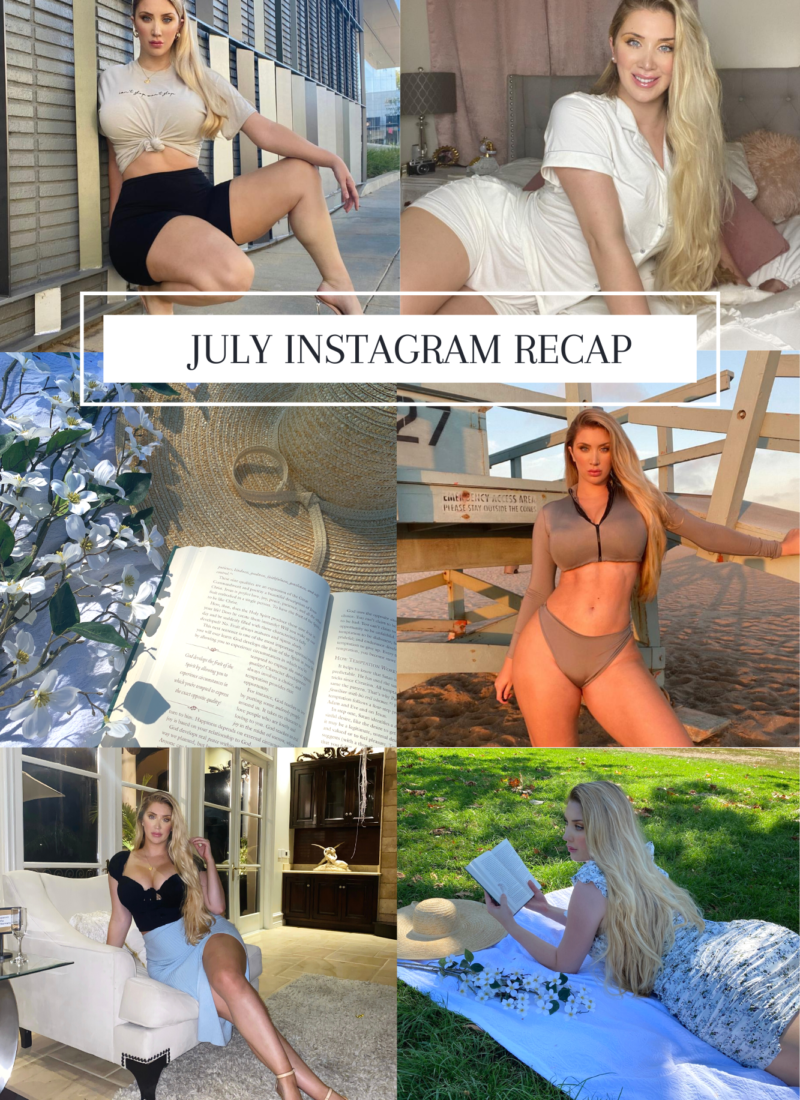 July 2020 Instagram Recap