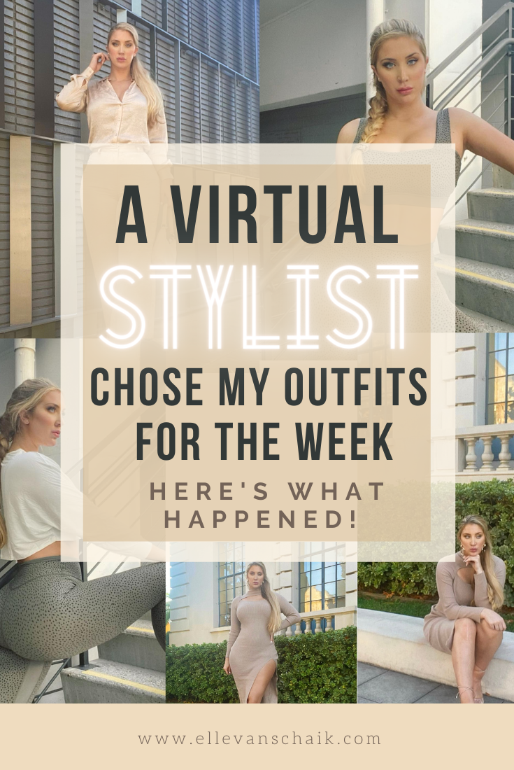 A Virtual Stylist Chose My Outfits for the Week…Here’s What Happened!